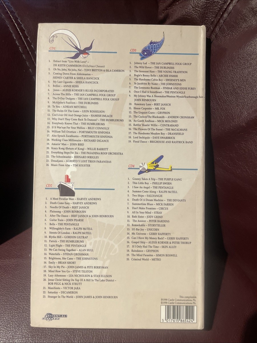 Various – The Transatlantic Story (RARE, 4 CD box set 1998