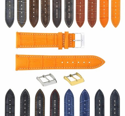 17MM 18MM 19MM 20MM 21MM 22MM 23MM 24MM LEATHER WATCH BAND STRAP FOR CHOPARD