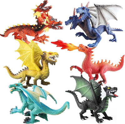 Dragon Toy Figures - Ancient Flying Dragon Figurines, Mythical Action Figure Kid