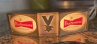 Vintage Budweiser Lighted Beer Bar Tavern Sign Cash Register Topper, WORKS