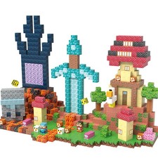 Magnetic Blocks -150pcs Magnetic Building Block Set STEM Construction Toys fo...