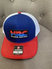 Honda Racing racing  Patch On  richardson 112 Snapback Trucker Hat Cap