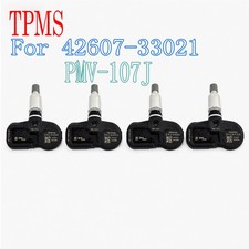 4PCS TPMS Genuine 42607-33021 OEM PMV-107J For Lexus Scion Tire Pressure Sensor