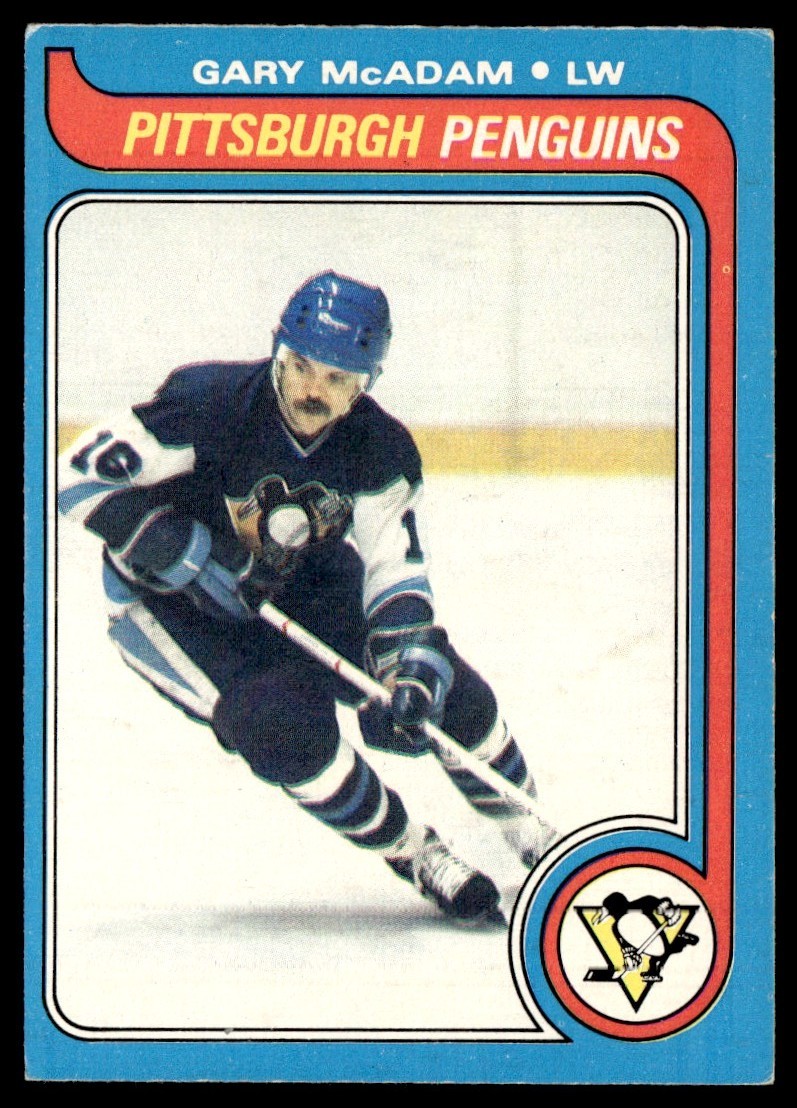 Gary McAdam #72 Hockey Cards 1979 O-Pee-Chee trading card — raw and PSA graded price guide