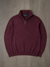 Polo Ralph Lauren Half zip Sweater Dunkelrot/...