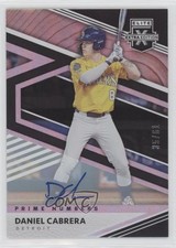 2020 Panini Elite Extra Edition 35/61 Daniel Cabrera #62 Auto 0b0