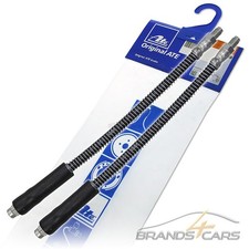 ATE 2x BREMSSCHLAUCH BREMSLEITUNG VORNE FÜR PEUGEOT 206 CC 206+ 98-13