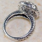 3CT Amethyst 925 Sterling Silver Filigree Ring Sz 6 F3-8 — photo 3