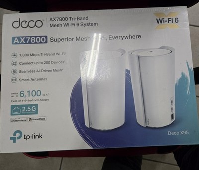 TP-LINK dECO AX7800 / X95 - Tri-band Mesh Wi Fi 6 System