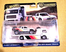  Hot Wheels Team Transport Fleet Street, Toyota Off Road Truck 🔥02