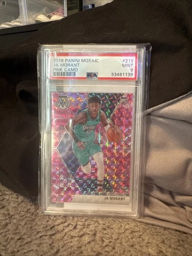 2019-20 Panini Mosaic - Rookies Ja Morant #219 Pink Camo Prizm (RC)