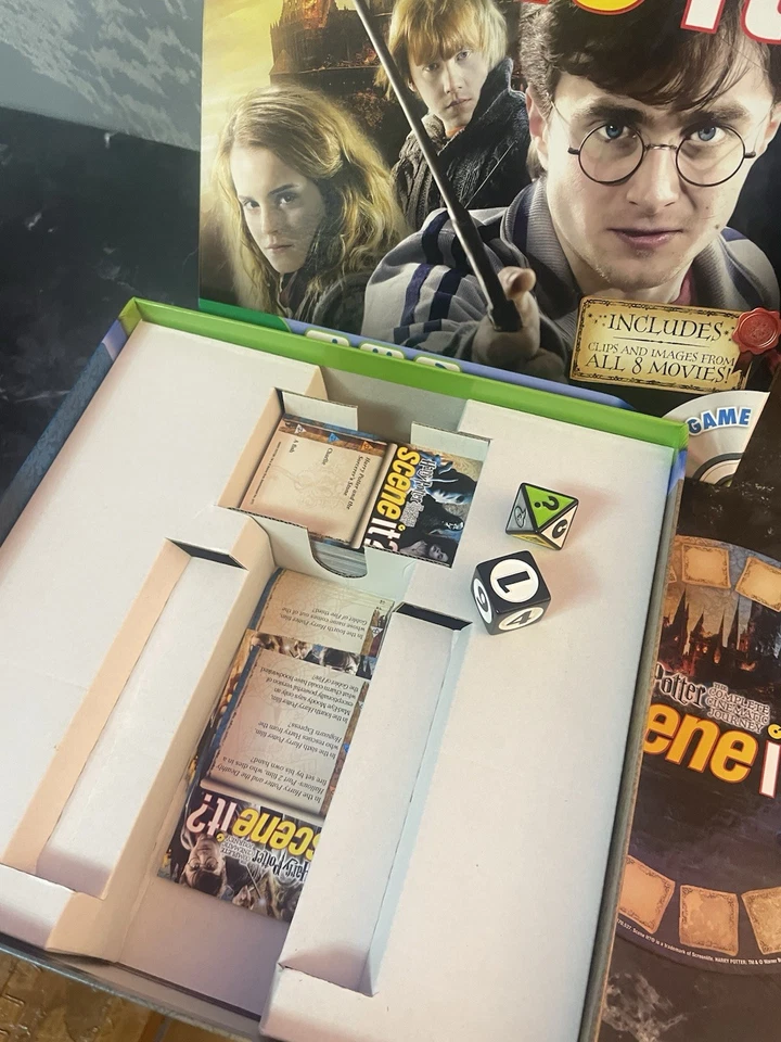 ScreenLife Scene It? Harry Potter The Complete Cinematic Journey DVD Board Game - Image 2 of 4