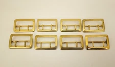 Jaypee solid brass police police military belt buckles lot of 8