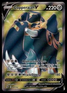copperajah v pokemon card value evolves-from:copperajah-v PkmnCards Rx2 / G Pokemon Copperajah V Box