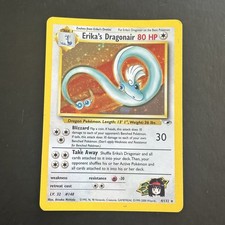 Erika's Dragonair 4/132 Gym Heroes Holo Rare Vintage WOTC Pokemon Card  on eBay