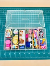 Barbie Deluxe Kitchen Accessories Berries Plates Cups Utensils With Case 75 