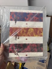 Michael Jordan Vintage Chicago Bulls Basketball Plaque NBA Finals MVP 1991-97