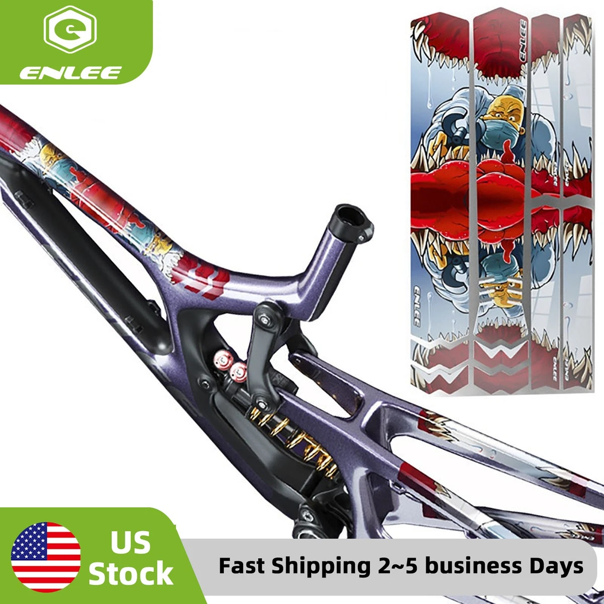3 Roll Premium Bike Frame Protection Tape Film Cycling Chain