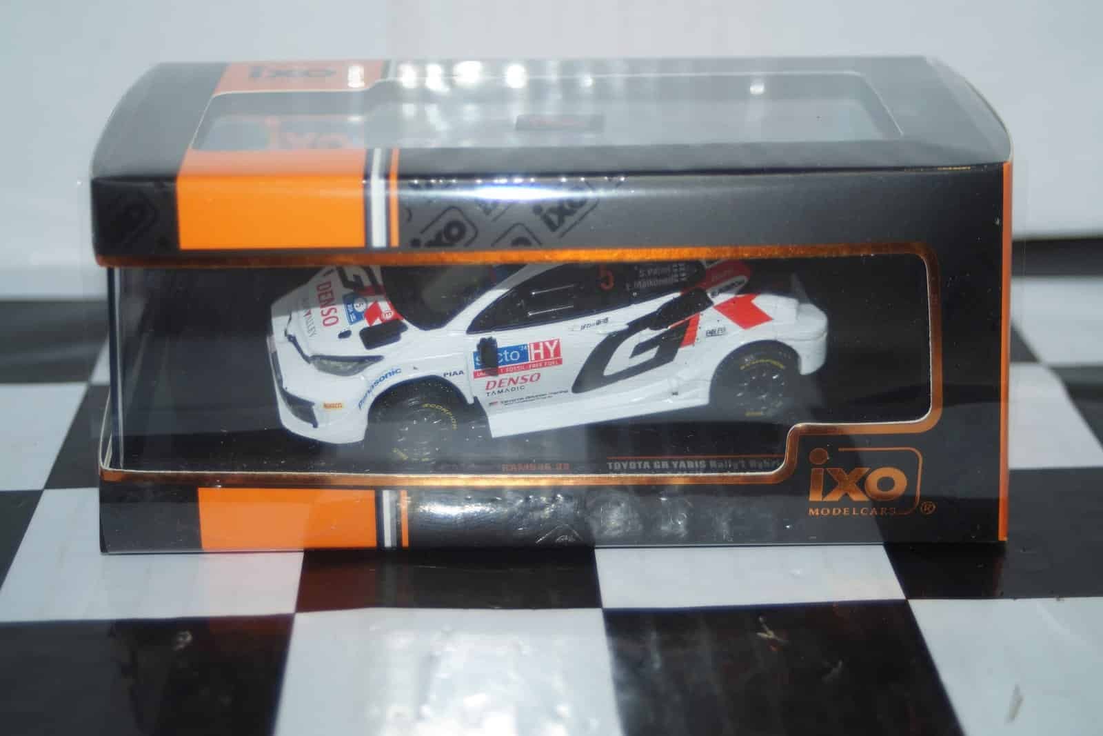 IXO Toyota GR Yaris Rally 1 Hybrid Rally Finland #5 2024 Pajari 1:43 RAM946.22