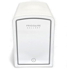 Frigidaire Gallery 9 Can or 6 Liter Beauty Lighted Mirror Fridge White EFMIS172-