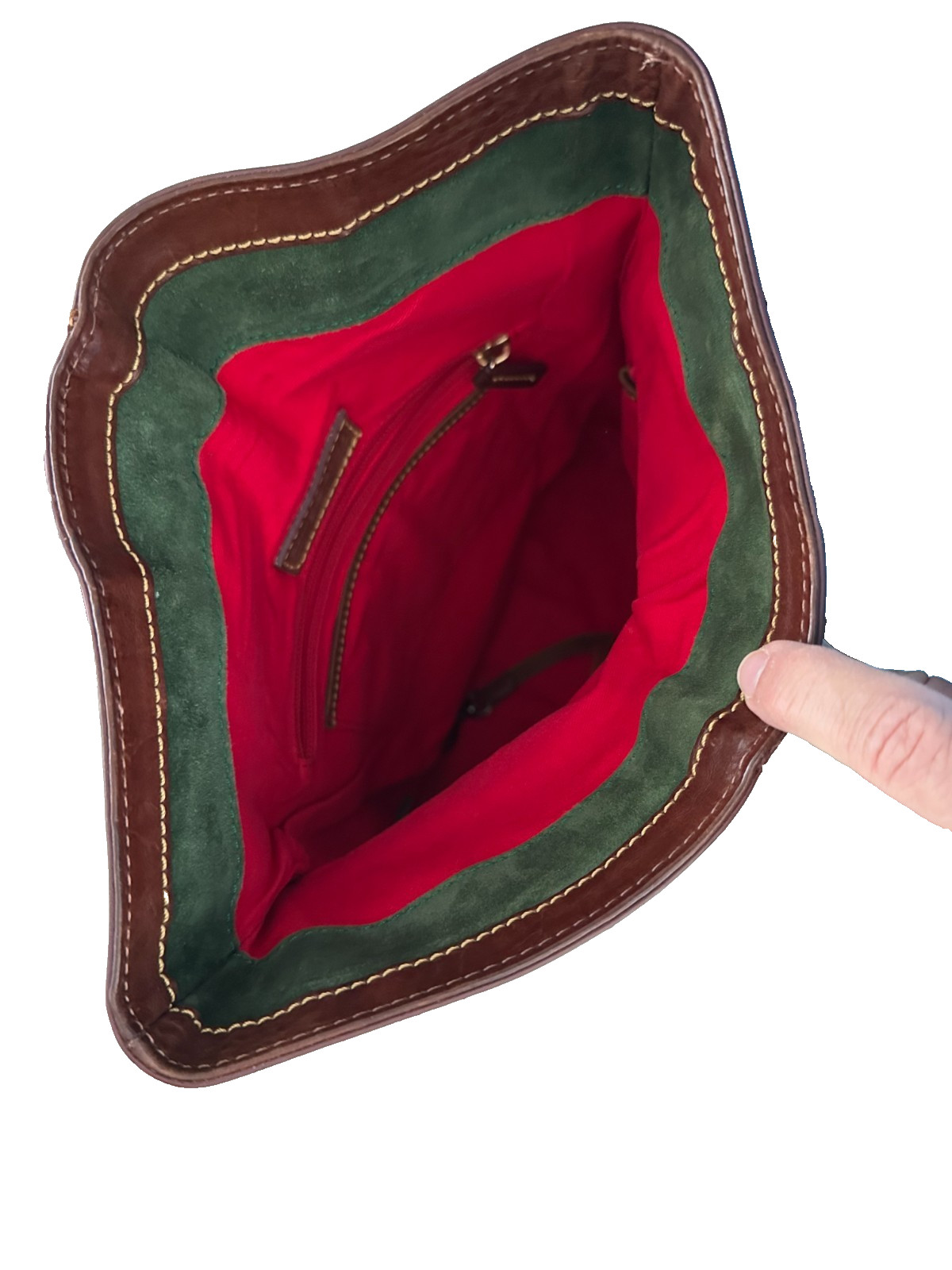 Dooney & Bourke Brown Medium Toggle Crossbody VGUC - image 11