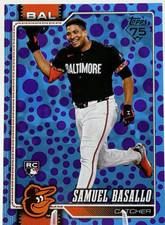 SAMUEL  BASALLO  #104  2026 Topps Series 1  Easter Holiday  PURPLE FOIL RC