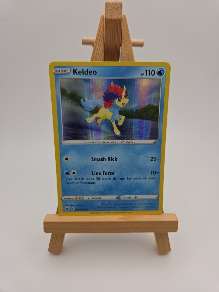 Keldeo [Cosmos Holo]  45/189 Pokémon TCG Astral Radiance