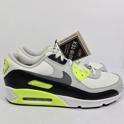 Nike Air Max 90 GTX Gore-Tex 'Volt' White Mens Size US 12.5 Sneakers Shoes New  