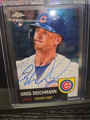 Greg Deichmann 2022 Topps Chrome Platinum Anniversary Auto CPA-GD RC Cubs A2