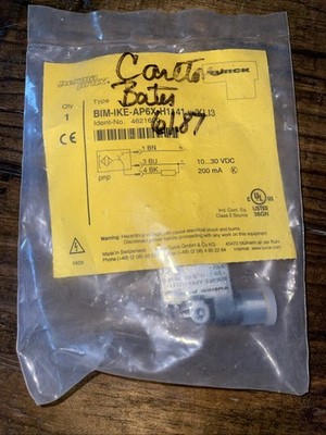 New Turck BIM-IKE-AP6X-H1141 W/KLI3 Inductive Proximity Sensor PermaProx 4621690