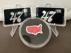 5 Gram Silver President Trump Election Map Bar And TWO 5 Gram Silver 47th  Bars