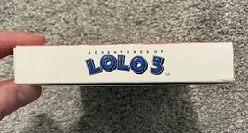 Adventures of Lolo 3 Authentic Original NES Nintendo Complete Next Day Ship