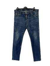 Dsquared2 Slim Jeans Blue Distressed Made in ...