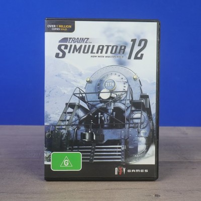 Trainz Simulator 12 PC DVD-ROM Train Railway Multiplayer Manual Complete Rare