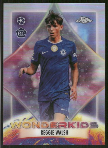 2025-26 Topps Chrome UEFA Club Competitions #WK-17 Reggie Walsh Wonderkids