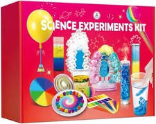 UNGLINGA 40 Experiments Science Kit for Kids - Chemistry Set, Educational Toy G