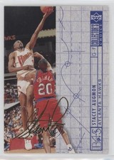 1994-95 Collector's Choice Gold Foil Signature Stacey Augmon (Non-Foil) #372 3c7