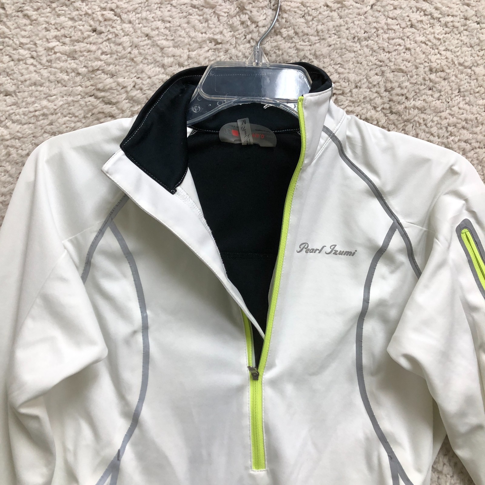 Pearl Izumi Top Sweater Medium Bicycle White PRO Series Fly Evo Pullover Women M