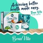 Bona Vita 8-In-1 Instant Coffee Energy Drink Stevia Organic Sweetened 10 Bag