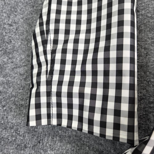 Talbots Coat Womens 16W Gingham Belted Trench Jacket Lightweight Plus Size NWOT - Picture 2 of 11