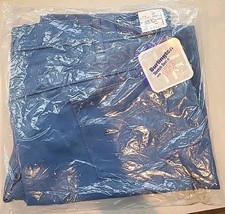 VINTAGE Burlington Stretch Denim Jean Shorts Mens 46 Blue Made in USA NWT