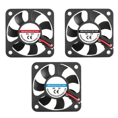 Quiet 5010 Computer Case Fan ABS Housing Optimized Airflow for Gaming Rigs DVRs