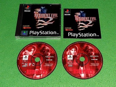 Resident Evil 2 PAL OVP CIB Erstausgabe PS1 Playstation 1 Sehr Guter Zustand 