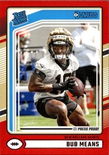 2024 Donruss #362 Bub Means Press Proof Red