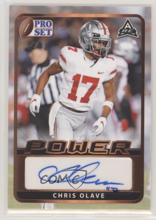 2021 Leaf Pro Set Power Base Chris Olave #BA-CO1 Auto uk2