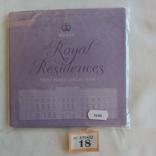 Jersey 2025 Royal Residences Fifty Pence 50p Set of 5 (B4)