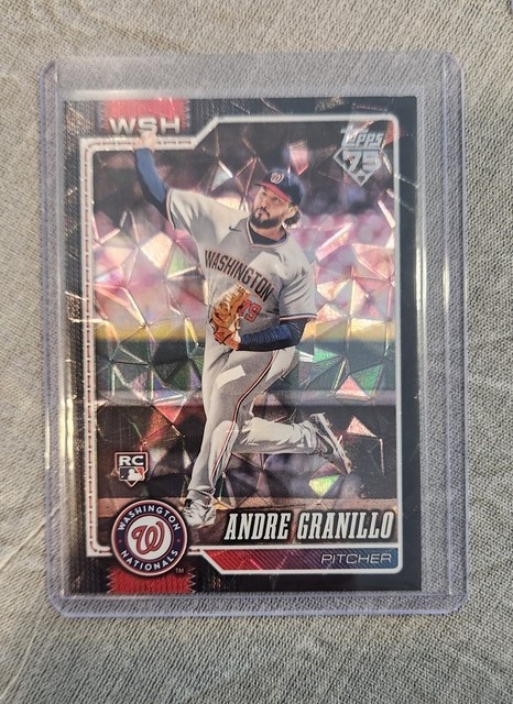 Topps Series 2 2026 Baseball Andre Granillo Nationals Black DIAMANTE /10