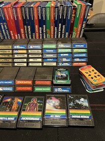 Large Lot of 88 Intellivision Games