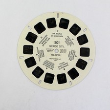 Vtg Sawyer's View-Master 501 Mexico City Reel Wonders of the World As-Is