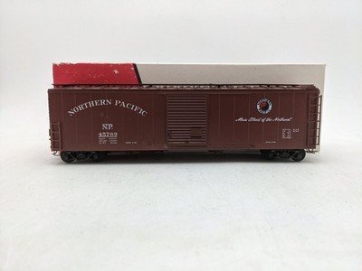 Pacific Rail B-510 S-Scale Northern Pacific 50' SGL SLDG DR Boxcar Kit #31062 EX